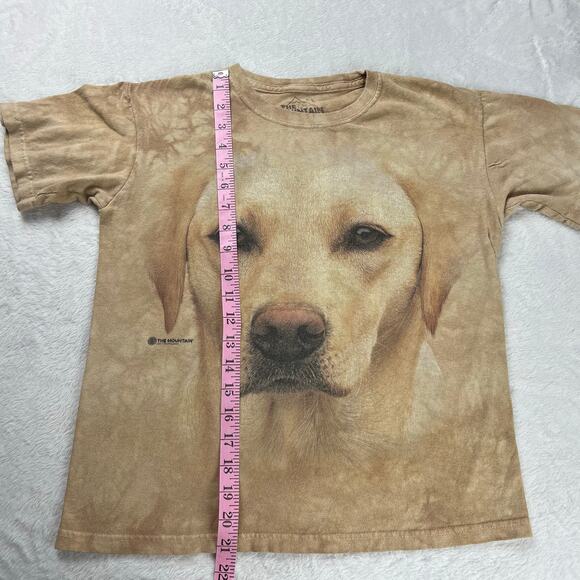 The Mountain Kids Tie-Dye Yellow Lab T-shirt Size Large Y2K 2011 - Picture 4 of 7